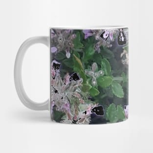 GREEN WHITE FLOWERS PHOTOGRAPHY MY Mug